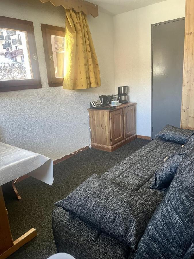 Charmant Studio Aux Pieds Des Pistes Vue Sur La Montagne Tignes Kültér fotó